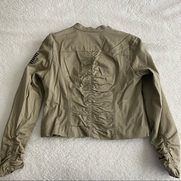 William Rast Target Ruched Utility Military Jacket - Picture 5 of 16